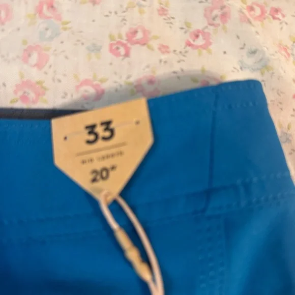 Quiksilver Highline SurfSilk Boardshorts Size 33 Blue Tropical 20” NWT - Picture 5 of 8